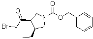  (3R,4S)-3-(2-溴乙酰基)-4-乙基-1-吡咯烷羧酸芐酯