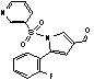 5-(2-氟苯基)-1-[(吡啶-3-基)磺?；鵠-1H-吡咯-3-甲醛